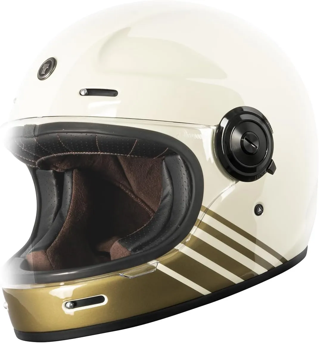 TORC T1/Newport Fiberglass Full Face Motorcycle Helmet DOT & ECE Approved
