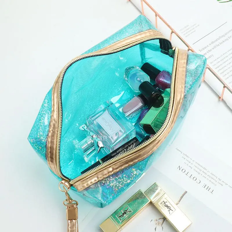 Transparent Laser PVC Travel Cosmetic Bag