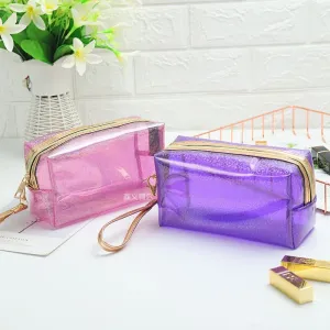Transparent Laser PVC Travel Cosmetic Bag