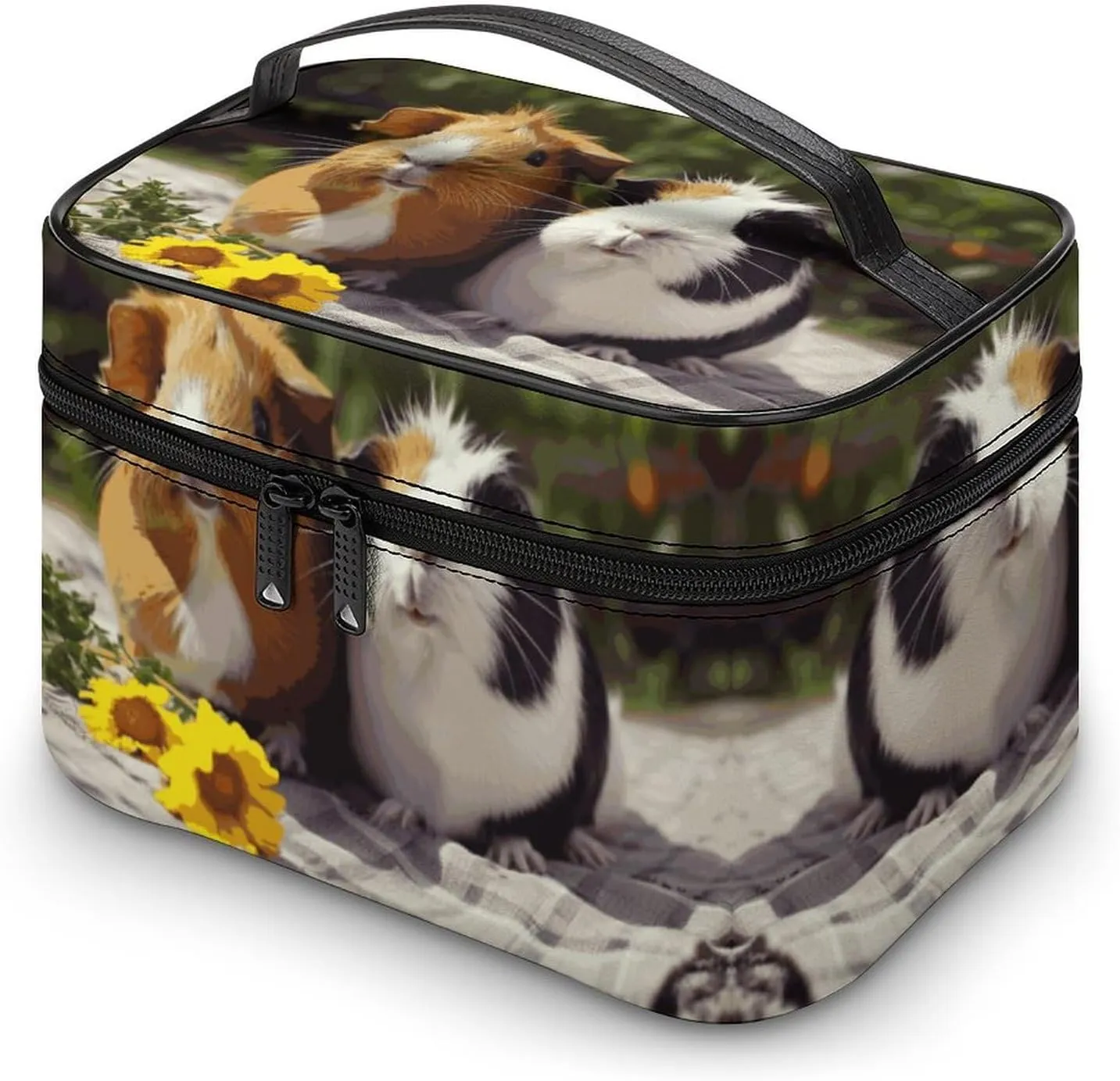 Travel Toiletry Bag for Women And Men,Guinea Pigs Funny Toiletry Organizer, Makeup Bag Travel Organizer for Shampoo,Toiletries
