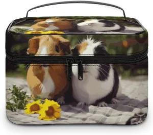 Travel Toiletry Bag for Women And Men,Guinea Pigs Funny Toiletry Organizer, Makeup Bag Travel Organizer for Shampoo,Toiletries