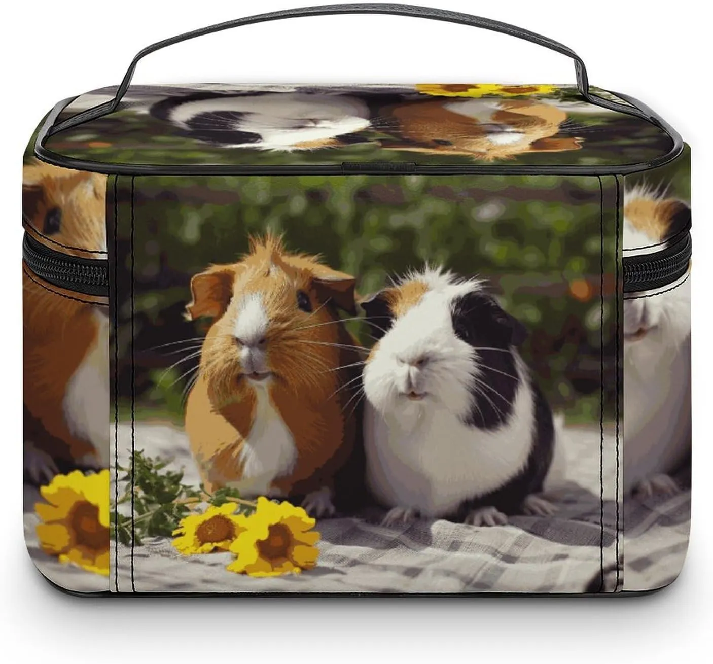 Travel Toiletry Bag for Women And Men,Guinea Pigs Funny Toiletry Organizer, Makeup Bag Travel Organizer for Shampoo,Toiletries
