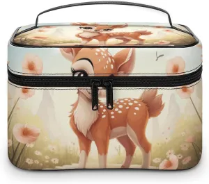 Travel Toiletry Bag for Women And Men,Lovely Deer Toiletry Organizer, Makeup Bag Travel Organizer for Shampoo,Toiletries