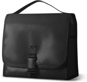 Travel Toiletry Bag for Women Portable Waterproof Cosmetic Makeup Bag Organizer for Container Toiletries (black)