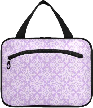 Travel Toiletry Bag Hanging Cosmetic Bag Compact Toiletry Bag with Large Capacity for Women Medium Flourish Purple
