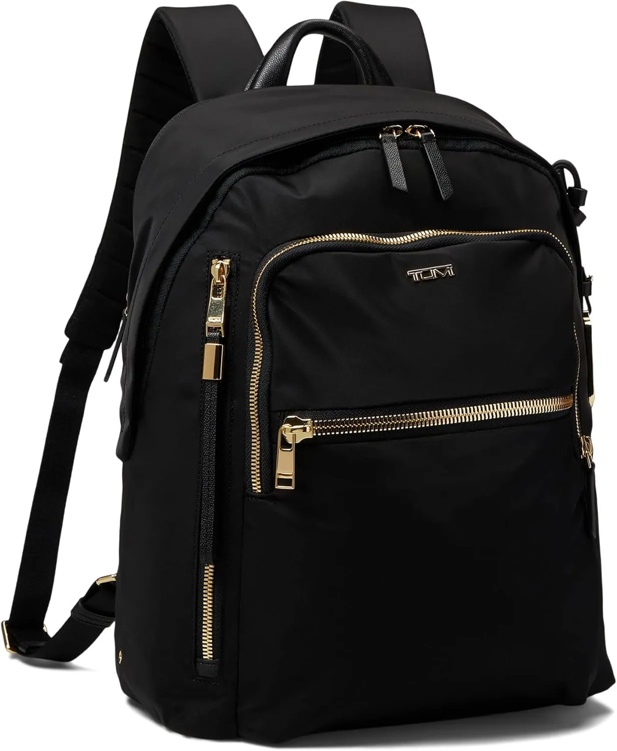 TUMI - Voyageur Halsey Backpack - Travel Backpack - For Business, Fashion, Commute - Holds Up to 14" Screens - Black & Gold