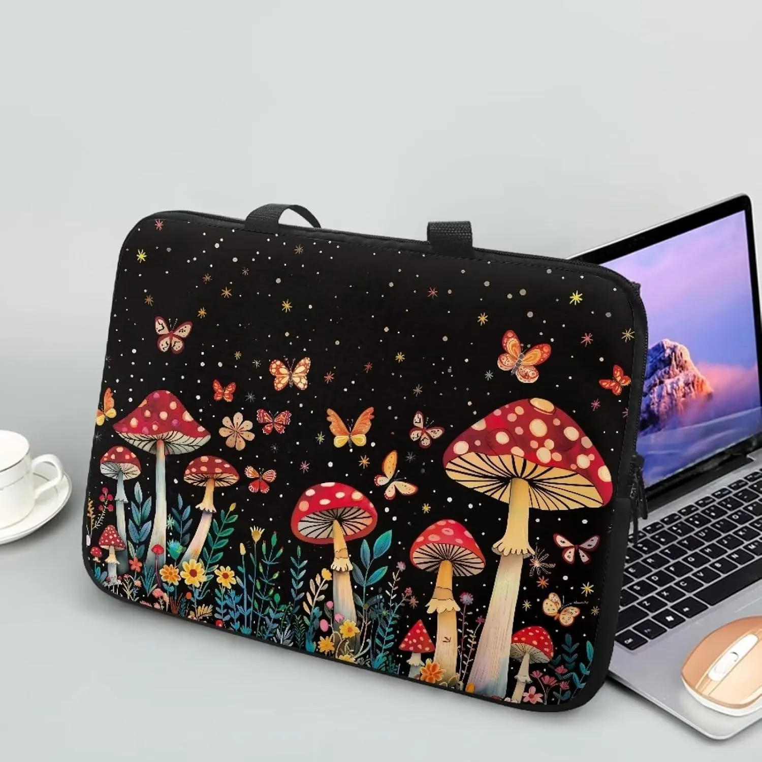 Uasibuni Cute Laptop Cover 17In Laptop Case Bag Laptop Sleeve Messenger Bag Briefcase Laptop Tote Bag Gift for Women Men