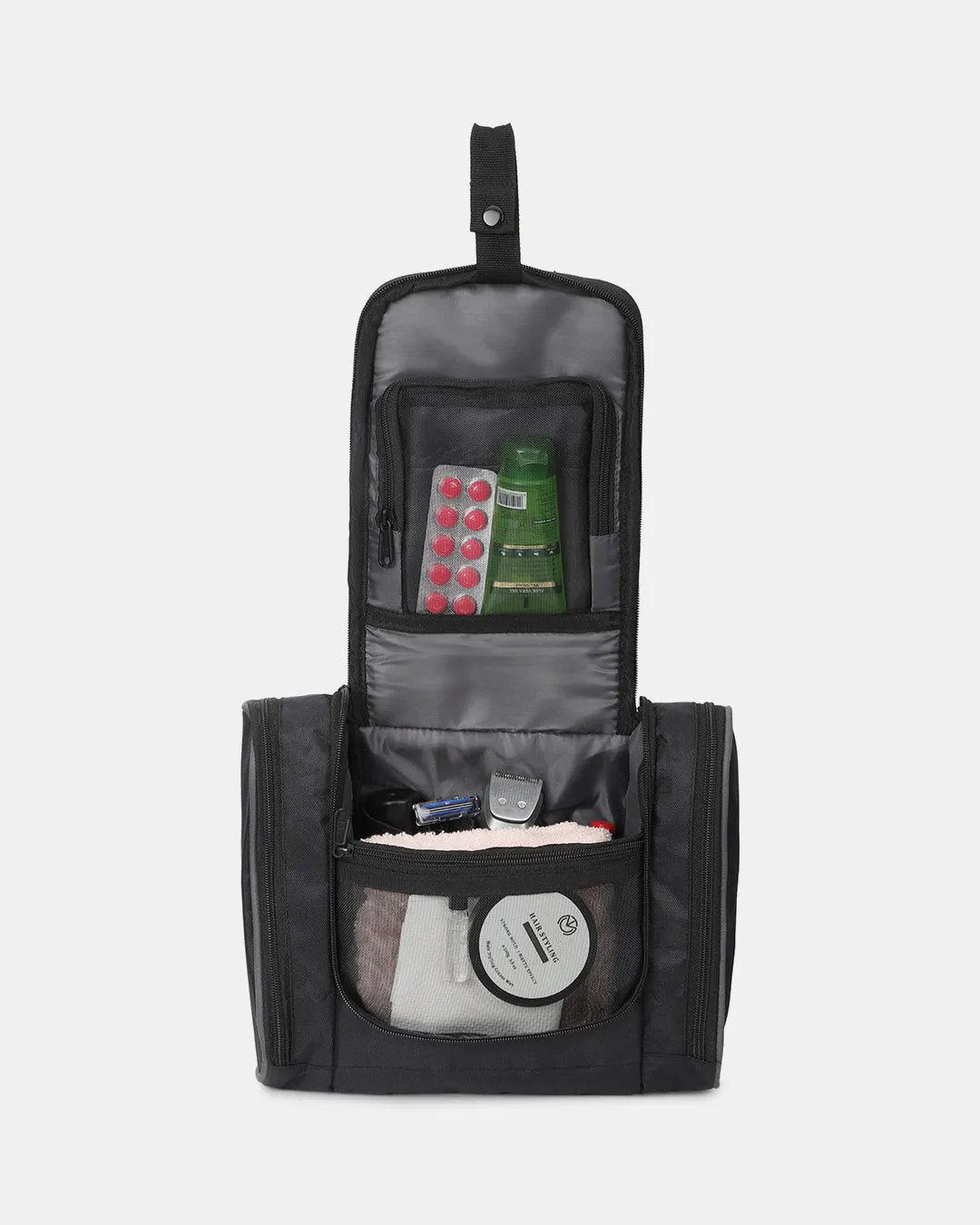 Unisex Waterproof Toiletry Bag With Multiple Pockets