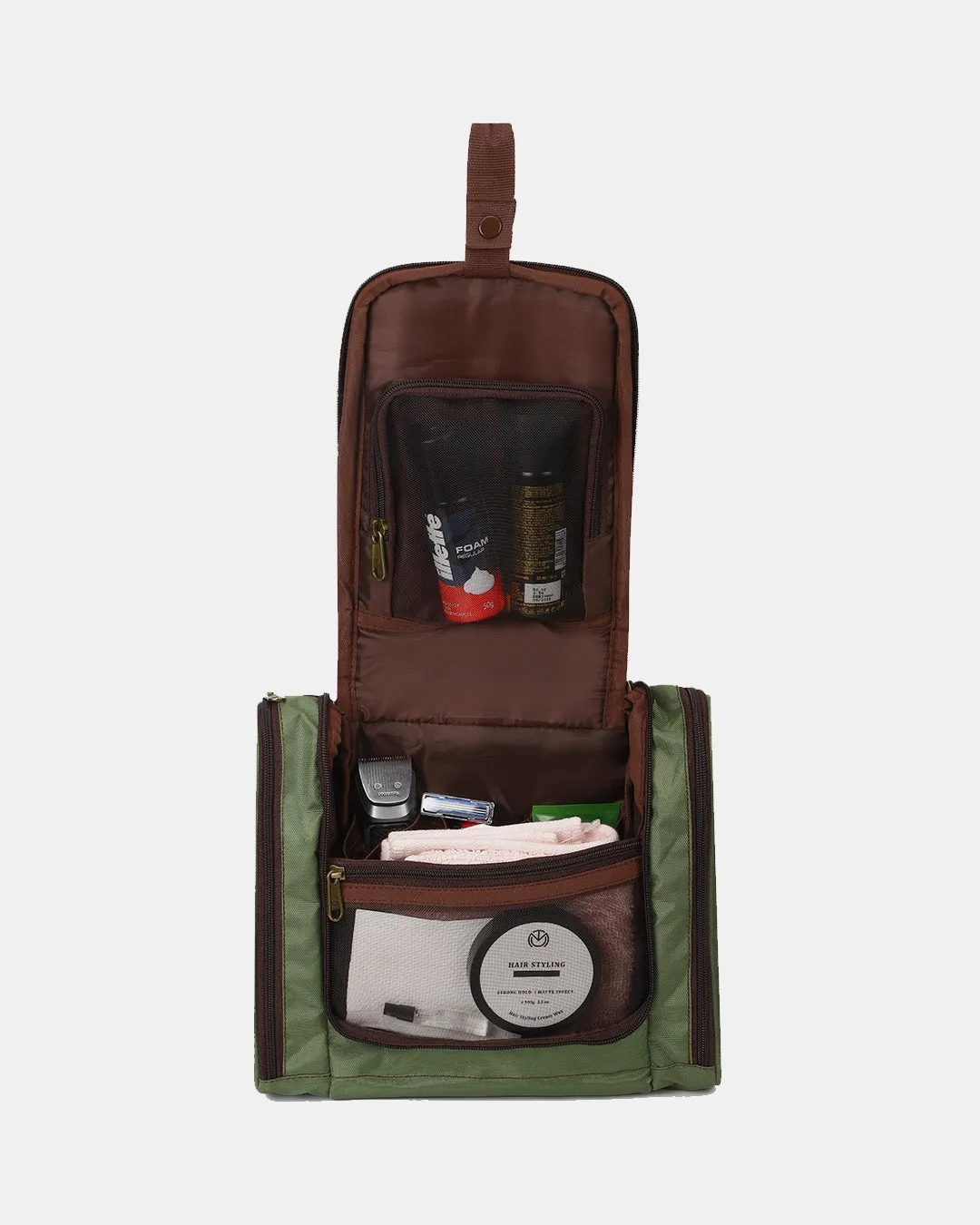 Unisex Waterproof Toiletry Bag With Multiple Pockets