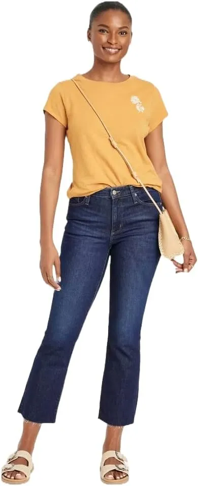 Universal Thread Women's High-Rise Ankle Bootcut Jeans -