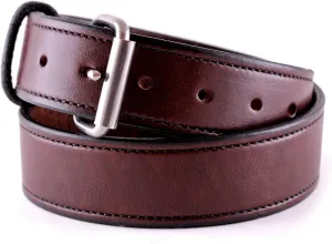 Urban Carry Premium EDC Belt - USA Made Bullhide Leather Concealed Carry Holster Belt | Single-Ply 1.5" Wide | Tactical CCW