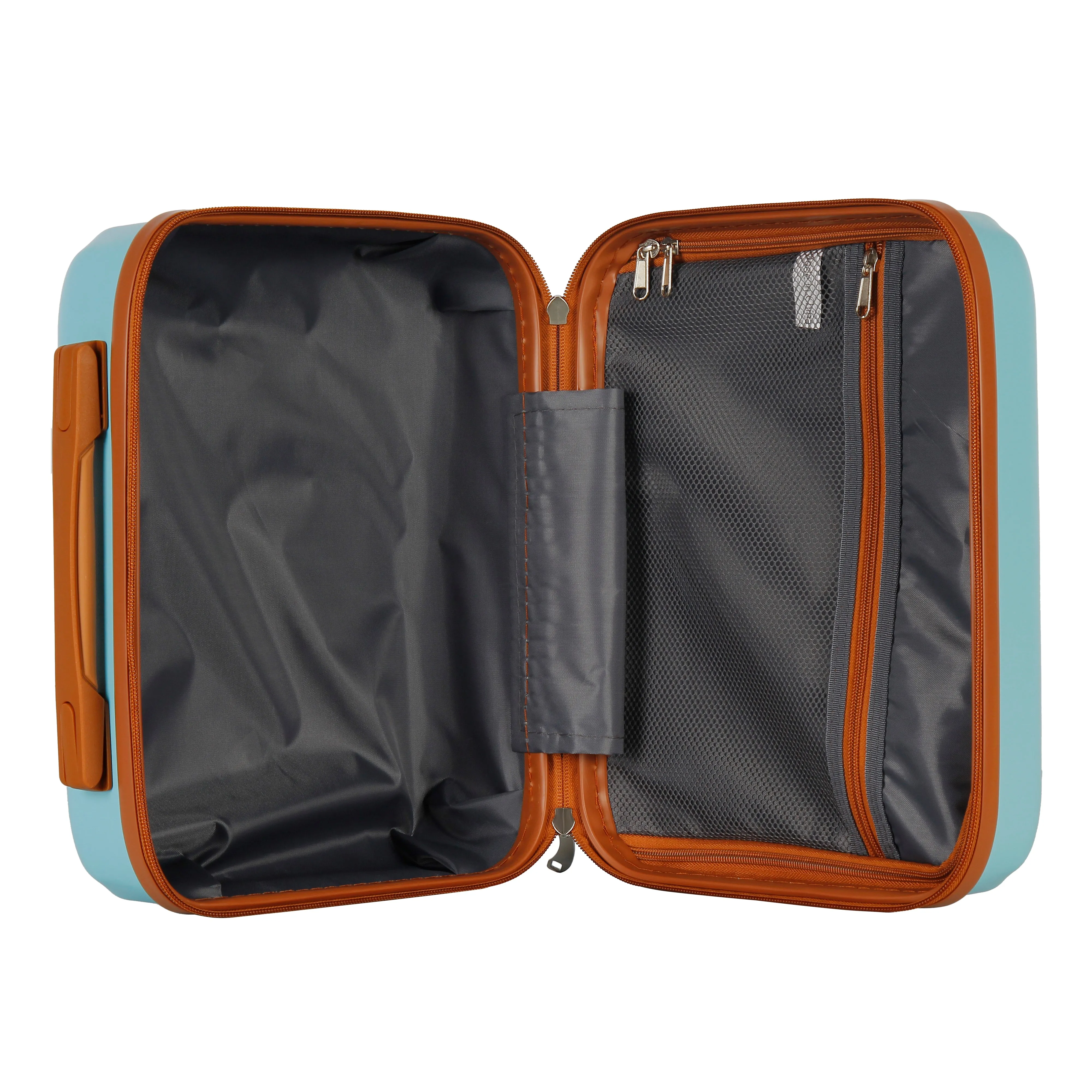 UUH Luxe - 5 Piece Luggage Set (8",14",20",24",28") Bags with 3 Storage and Makeup Bag