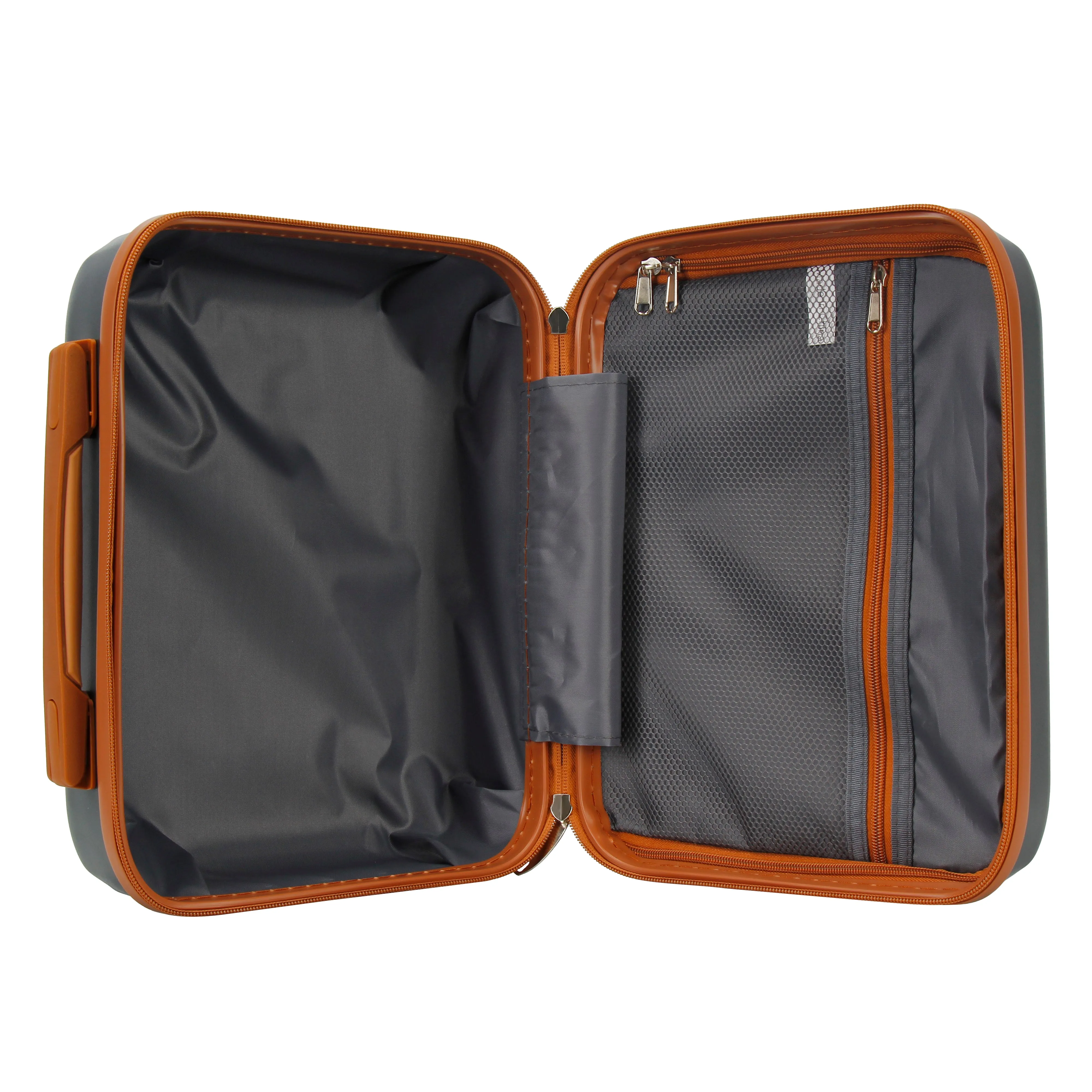 UUH Luxe - 5 Piece Luggage Set (8",14",20",24",28") Bags with 3 Storage and Makeup Bag