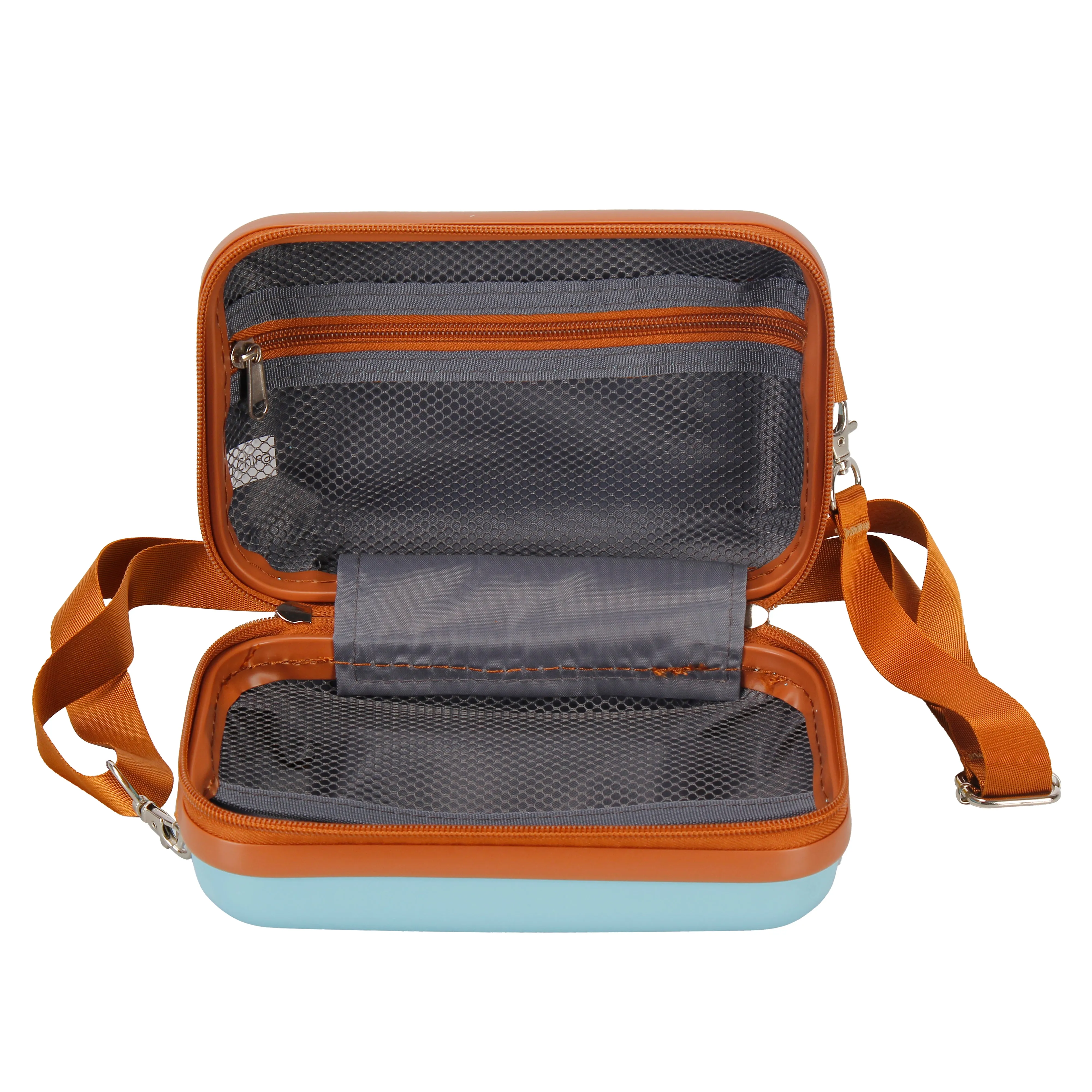 UUH Luxe - 5 Piece Luggage Set (8",14",20",24",28") Bags with 3 Storage and Makeup Bag