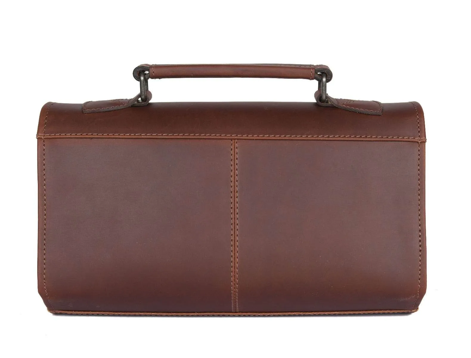 Velour Leather Toiletry Bag