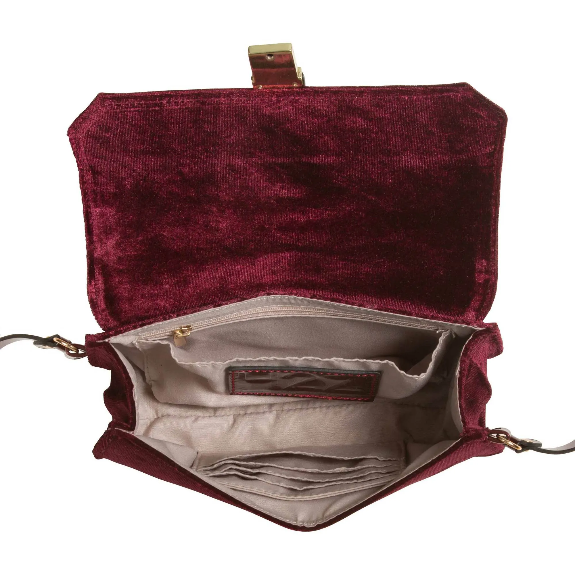 Velvet Crossbody Bag