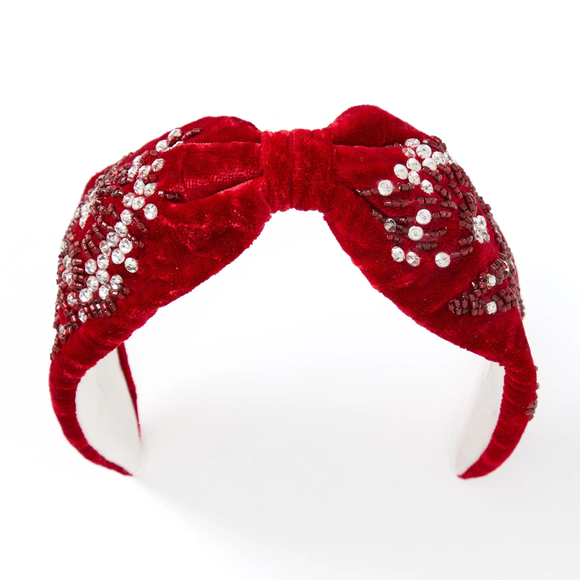 Velvet Jeweled Headband