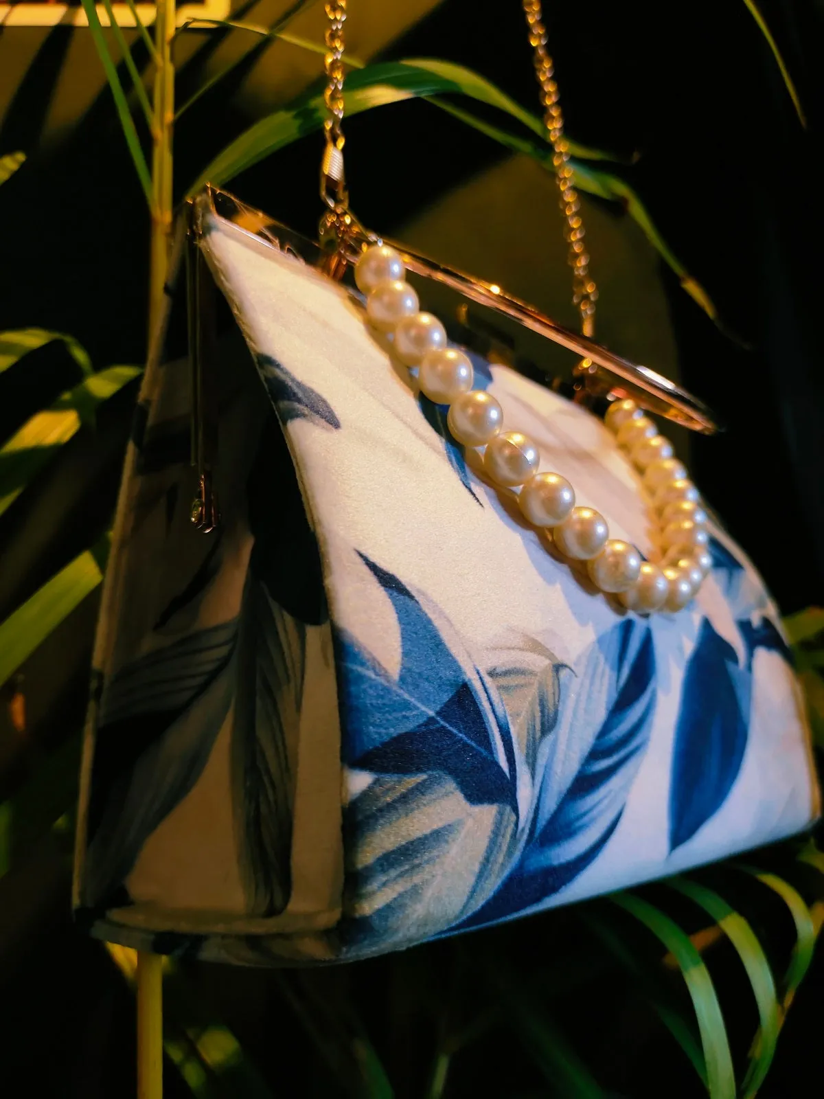Velvet Shoulder Bag for Women