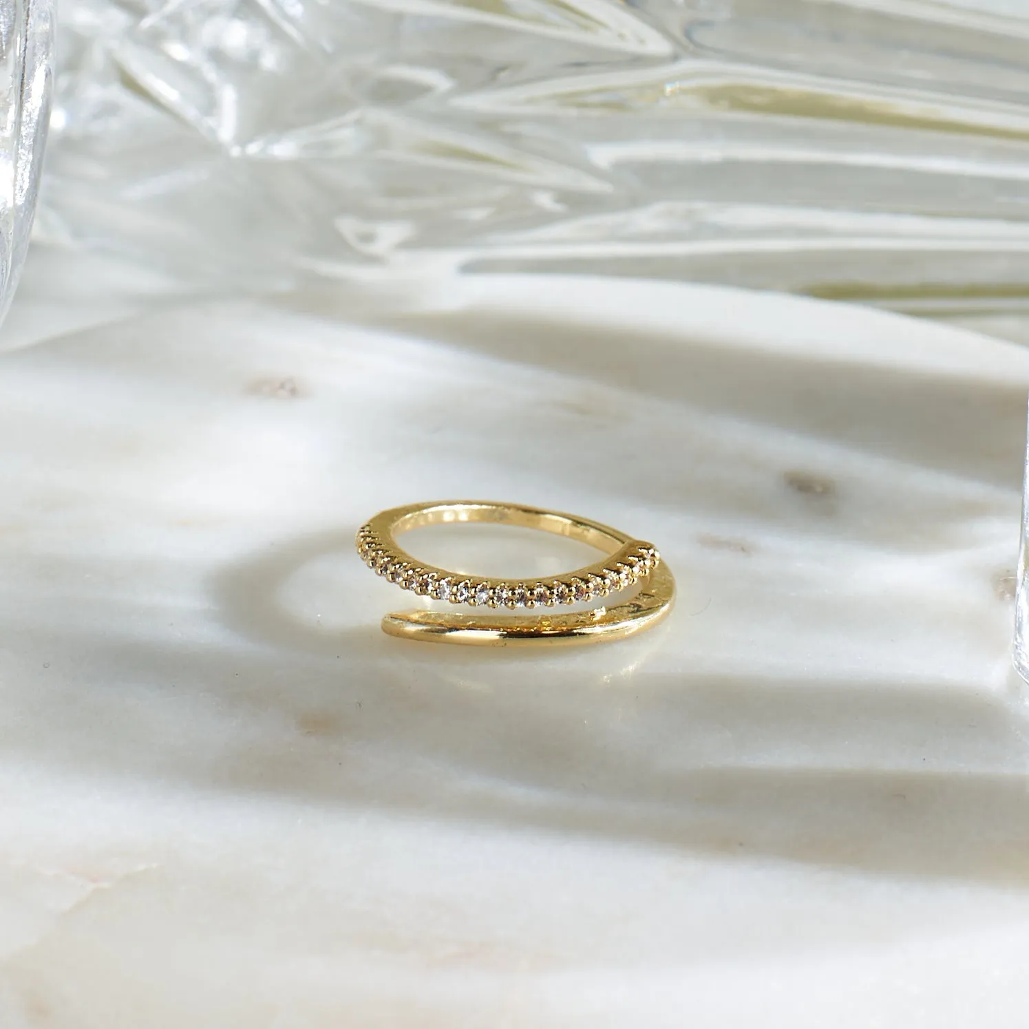 Velvet Vow Golden Ring
