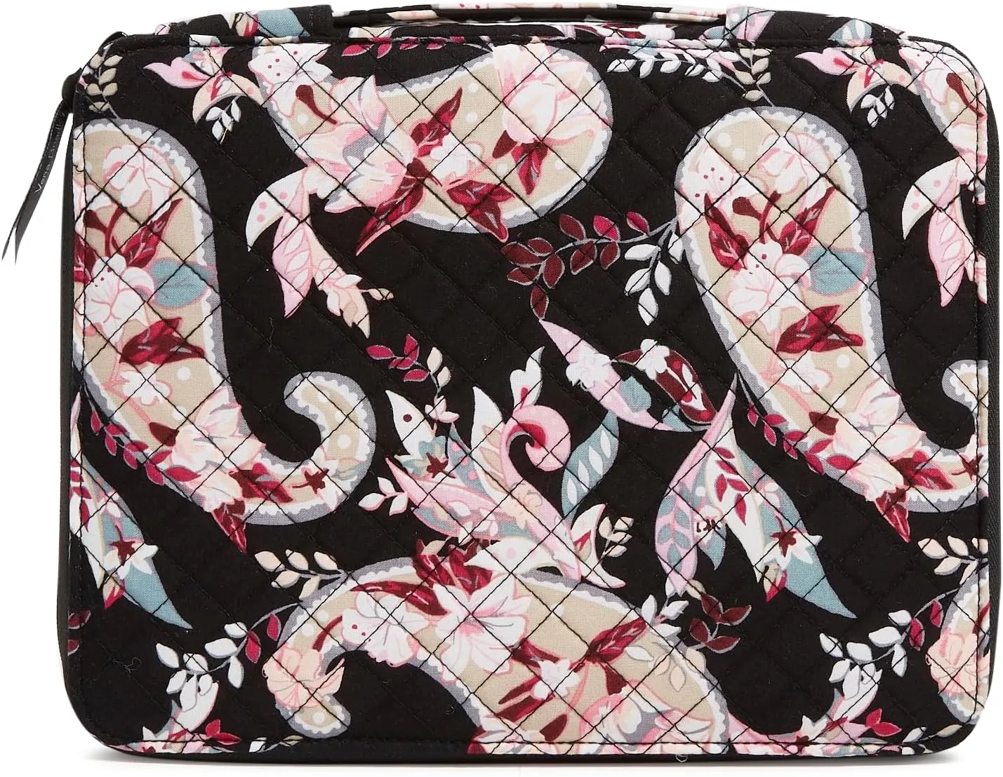 Vera Bradley Women's Cotton Tablet Organizer Tech Accessory, Botanical Paisley, One Size