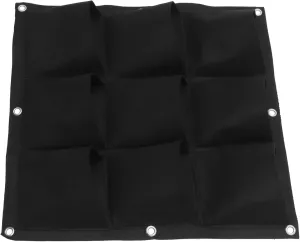 VICASKY Multi Pocket Wall Felt Hanging Garden Planter for Use Space Saving Vertical Planter with Excellent Air Permeability and Drainage for Strong Seedling Growth