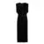 Vintage Elegant V-neck Pleat Dress Party For Sleeveless Long Velvet Women High Attractive Gown Dresses Button Compact Evening Metal 2025 Lady Waist