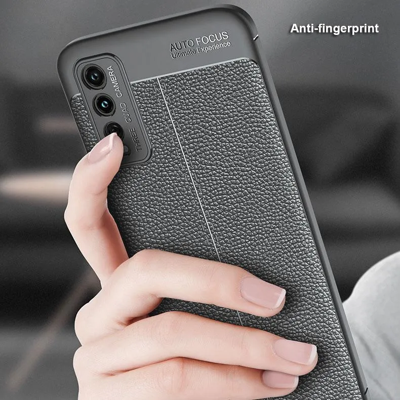 Vivo Y20 Leather Design TPU Case