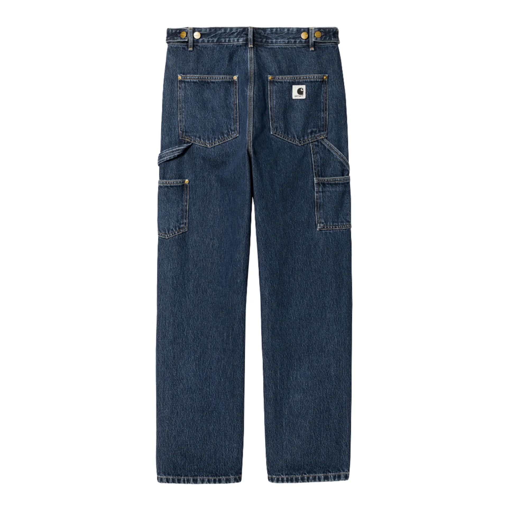 W NASHUA DOUBLE KNEE PANT BLUE STONE WASHED