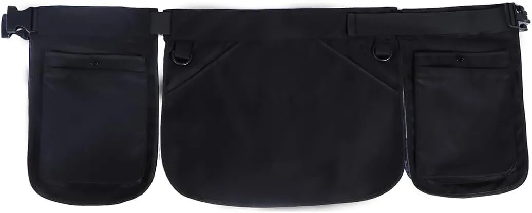 Waist Tool Apron Bag with Multiple Pockets for Men/Women, Work apron,Garden Tools for Gardener(Black)