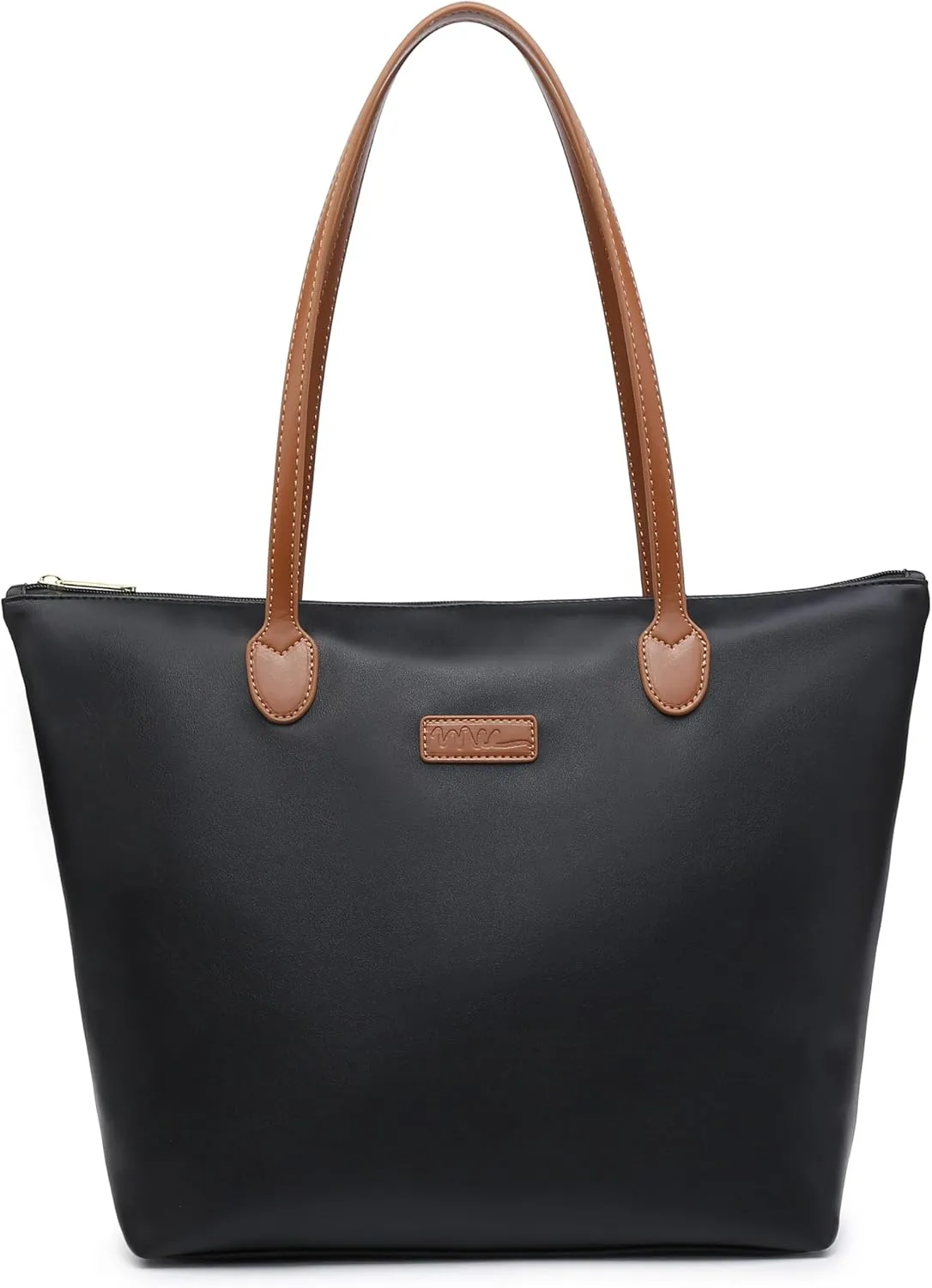 Water Resistance Light Weight Leather Tote Bag Big Capacity Handbag Shoulder Bag