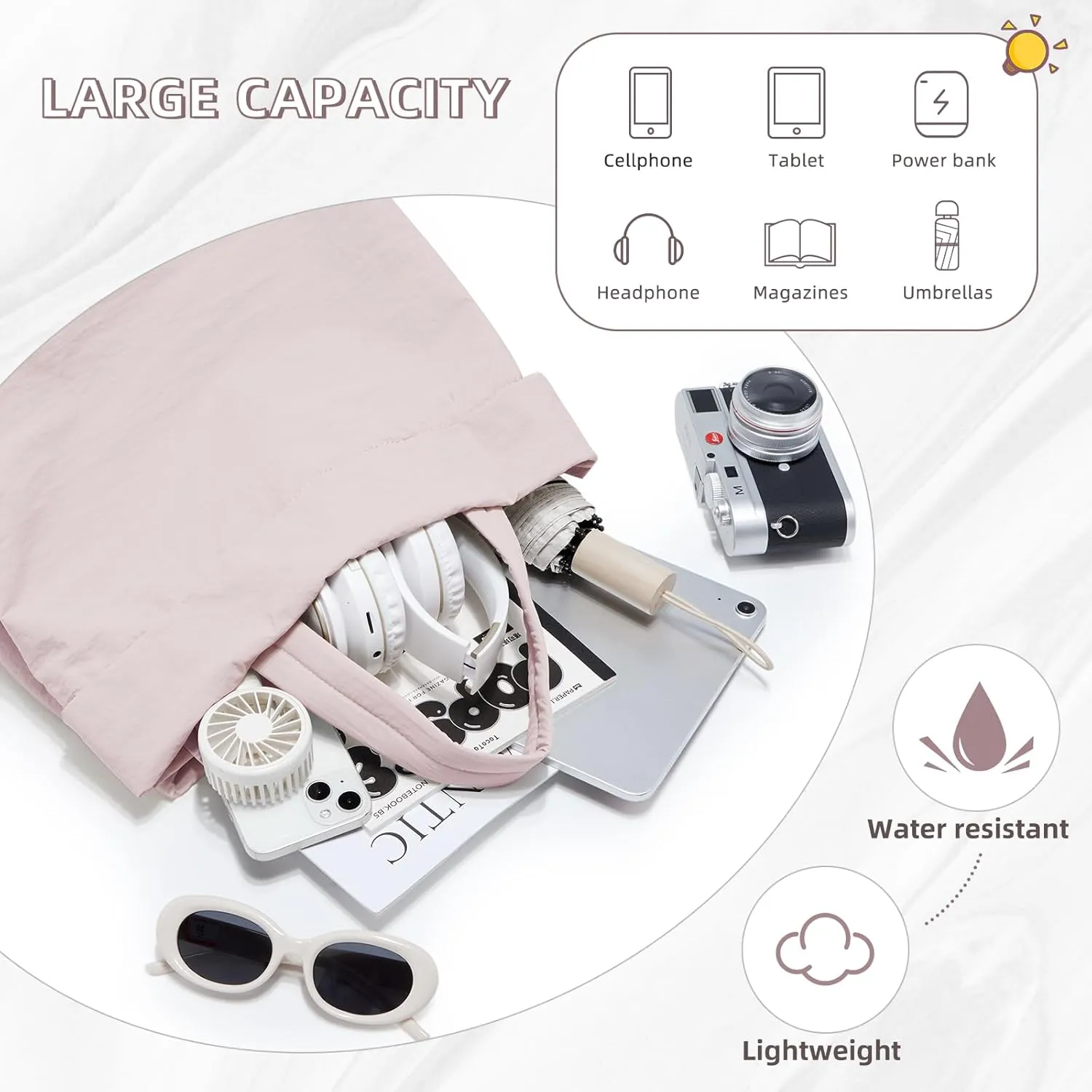 wepadre Pickleball Bag Tennis Bag for Women Men Tennis Racket Bag Crossbody Pickleball Bags for Women
