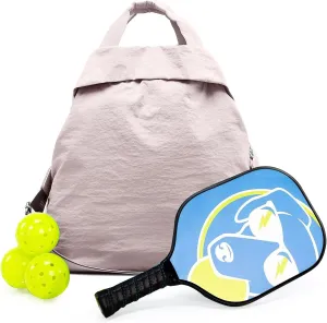 wepadre Pickleball Bag Tennis Bag for Women Men Tennis Racket Bag Crossbody Pickleball Bags for Women