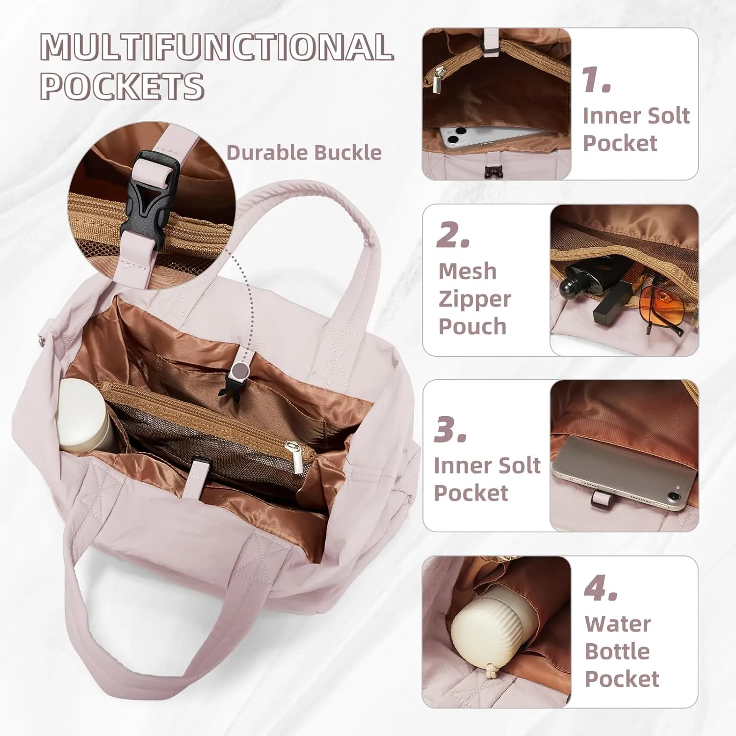 wepadre Pickleball Bag Tennis Bag for Women Men Tennis Racket Bag Crossbody Pickleball Bags for Women