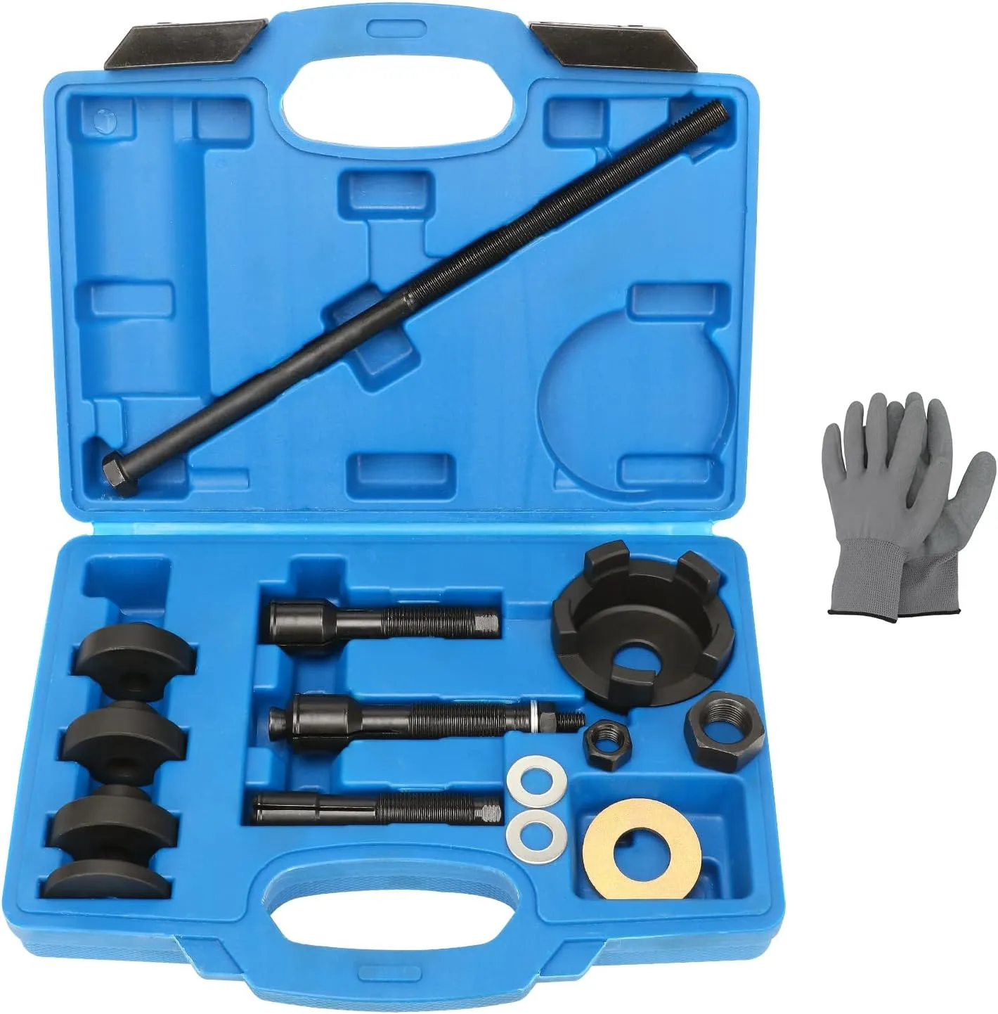 Wheel Bearing Puller Removal Motorcycle Tool Kit for Harley Davidson, Wheel Bearing Removal and Installation Tool for 3/4" 1" 25mm Bearings for Hogs from 2000, Harley Wheel Bearing Press Kit