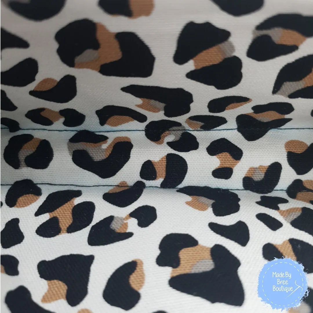 White Leopard Print Wallet *MINOR FAULT*