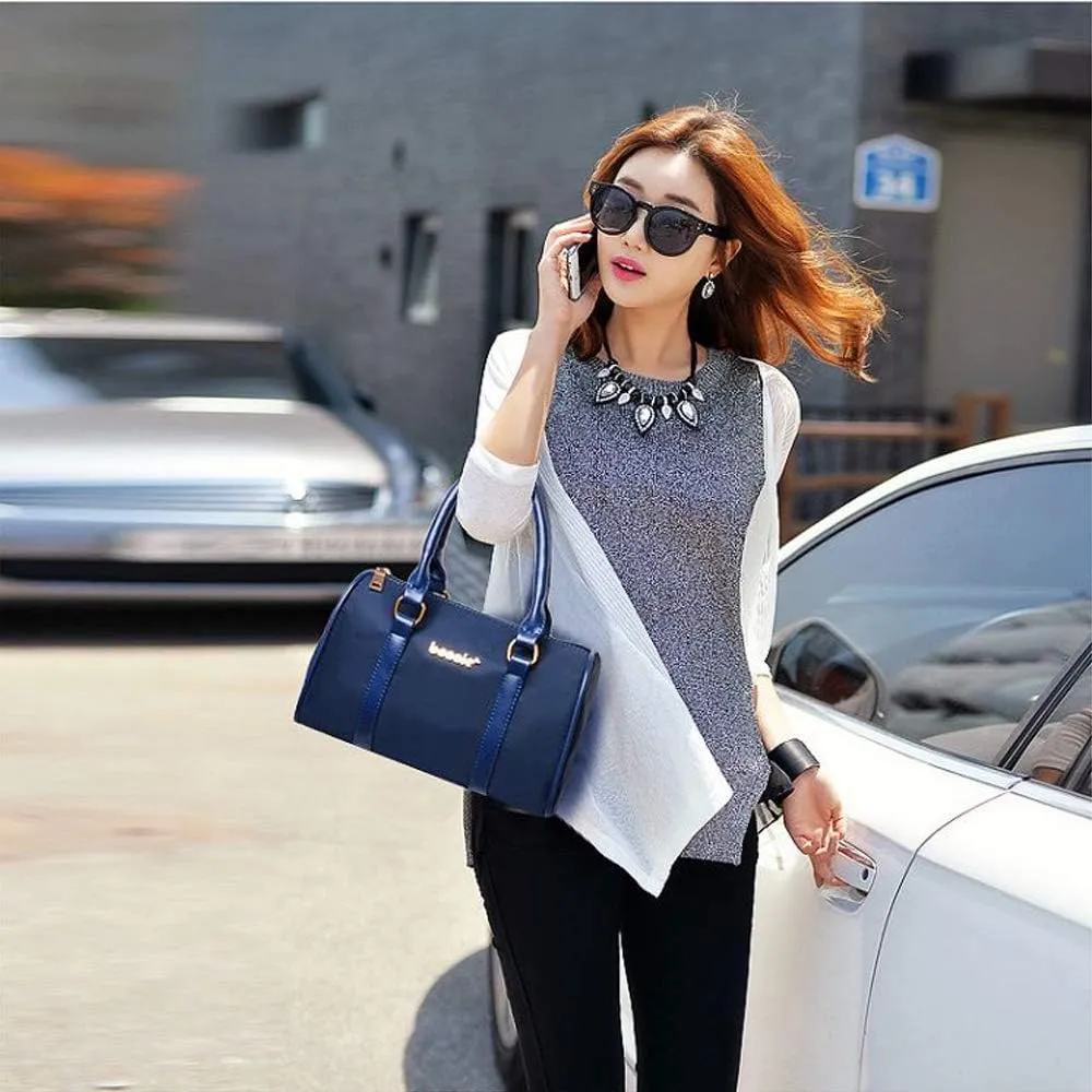 Women Handbag and Purse 6Pcs Tote Satchel Top Handle Crossbody Shoulder Bag Clutch Wallet Key Case