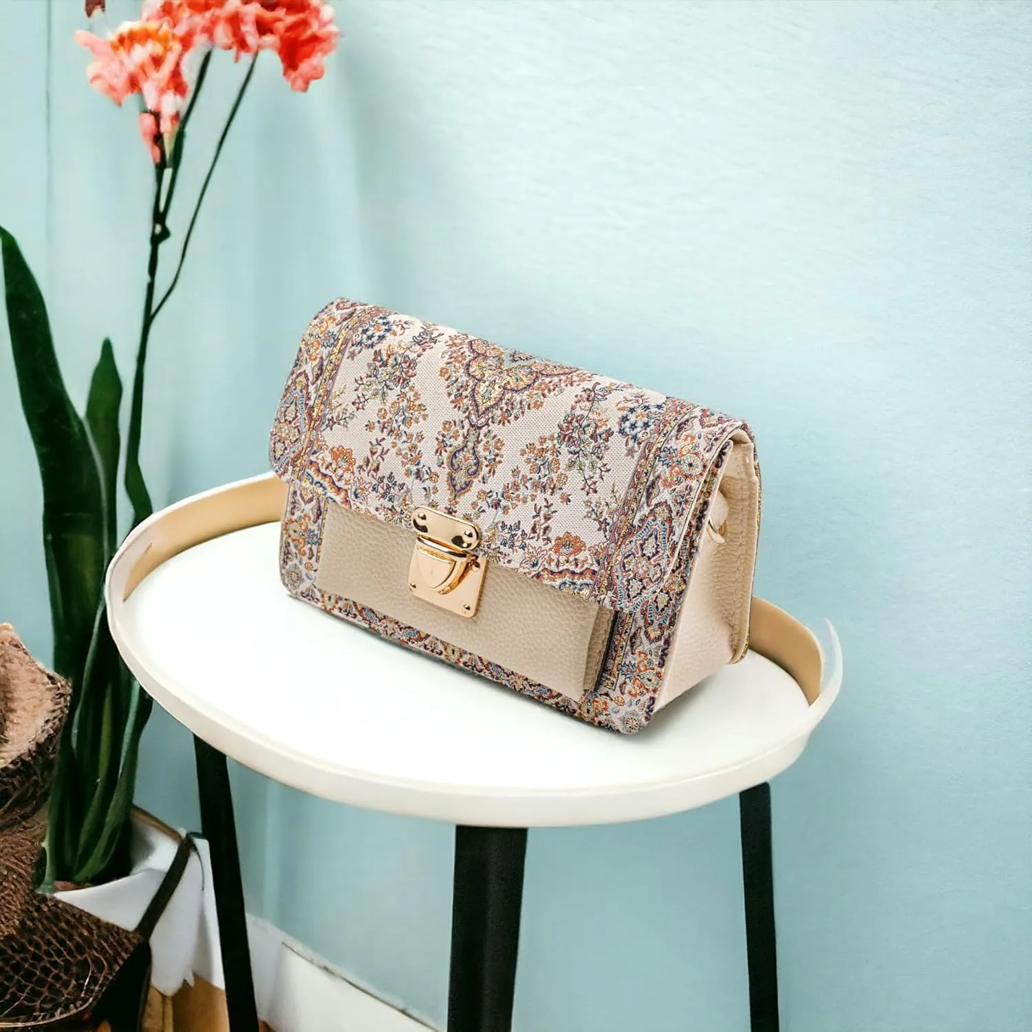 Women Shoulder Bag, Hand Bag, Carry Bag, Morrocon Design, Carpet Design, Special Edition