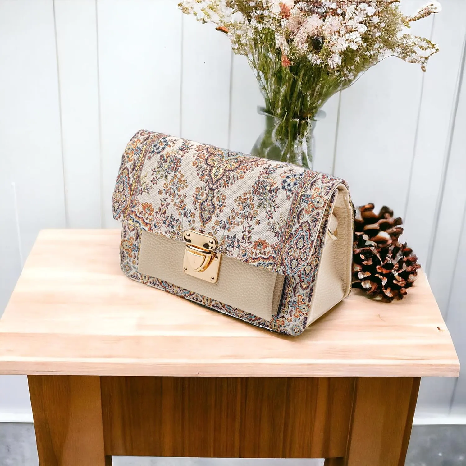 Women Shoulder Bag, Hand Bag, Carry Bag, Morrocon Design, Carpet Design, Special Edition