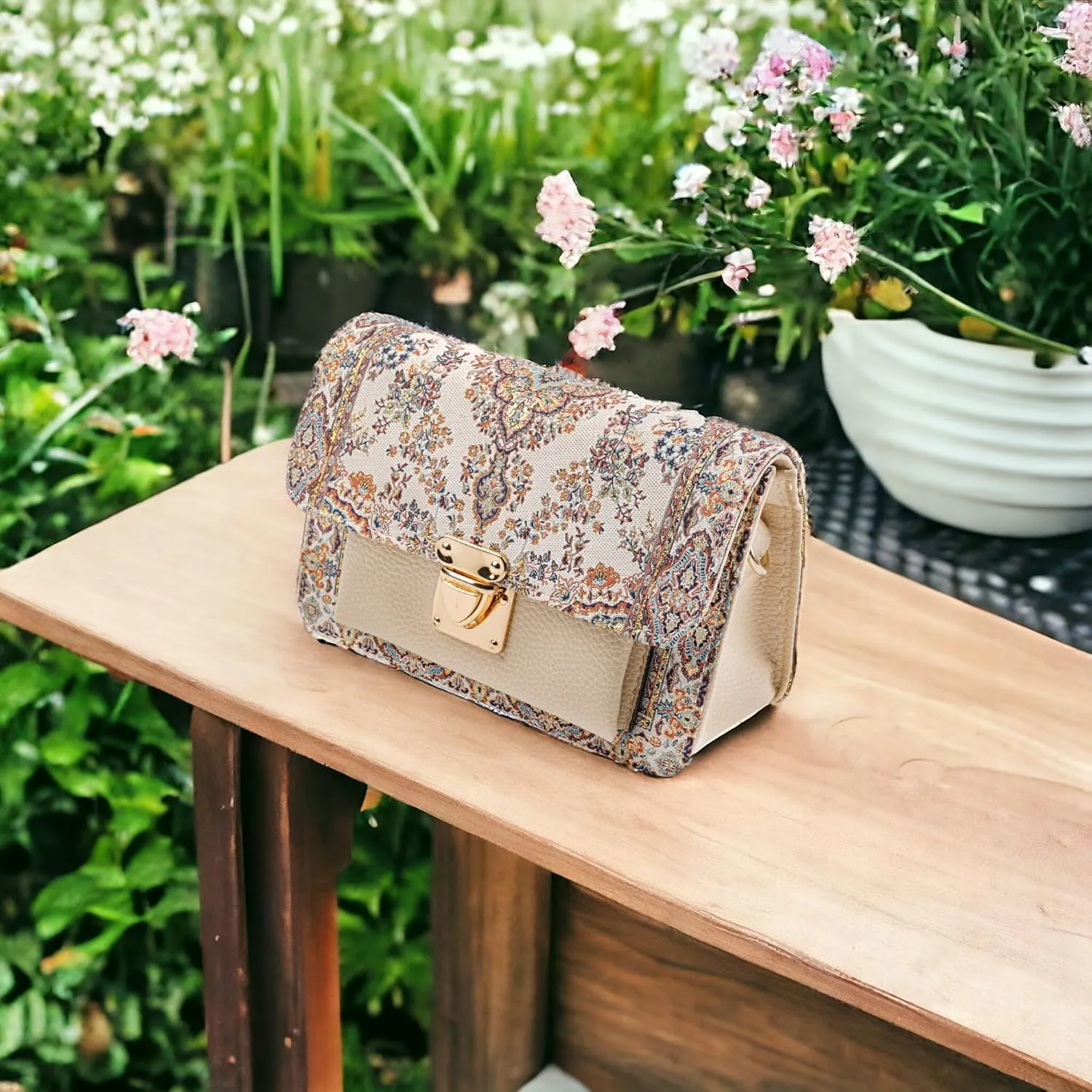 Women Shoulder Bag, Hand Bag, Carry Bag, Morrocon Design, Carpet Design, Special Edition