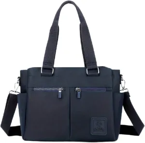 Women Tote Bag Water Resistant Nylon Handbags Multi Compartment Large Shoulder Crossbody Bag