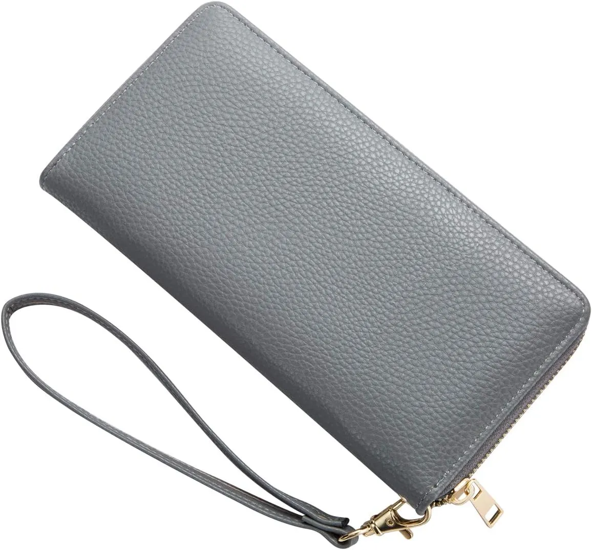 Women Wristlet Wallet with Cell Phone Holder Zip Around Handbag …