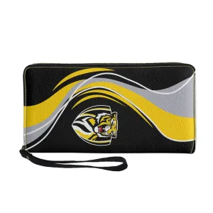Womens AFL Fashion Zipper Purses With Handle