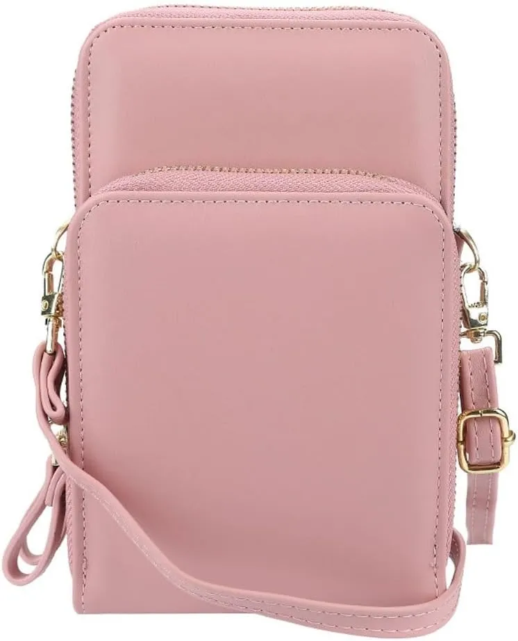 Women's Bag Korean Version Large Capacity Versatile Shoulder Crossbody Bag Fashion Mobile Bag Long Zipper Wallet