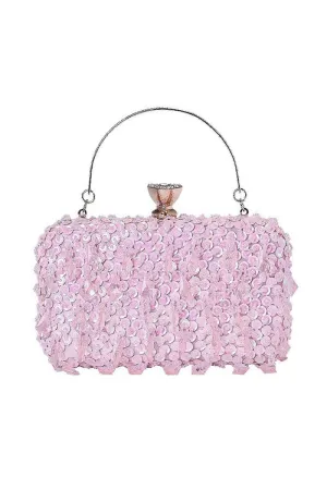 Women's Beaded Sequined Evening Clutch Bags