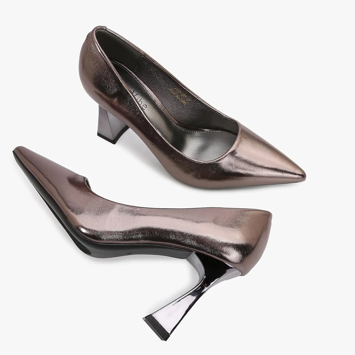 Women’s Bow Pumps Elegant Pointed Toe Dress Heels with Sculpted Flared Heel, Perfect for Weddings, Evening Events & Formal Occasions