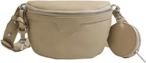 Women's Commuting Shoulder Bag Pillow Crossbody Bag Zipper Purses Waist Bag Chest Bags