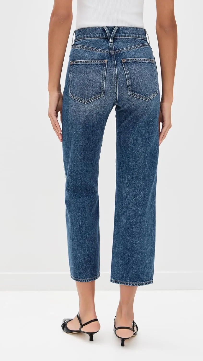 Women's Dylan Ankle High Rise Straight Jeans