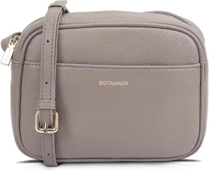Women's Elegant Genuine Leather Crossbody Bag - Versatile Design, Adjustable Strap, Top Zip Closer, Light & Chic
