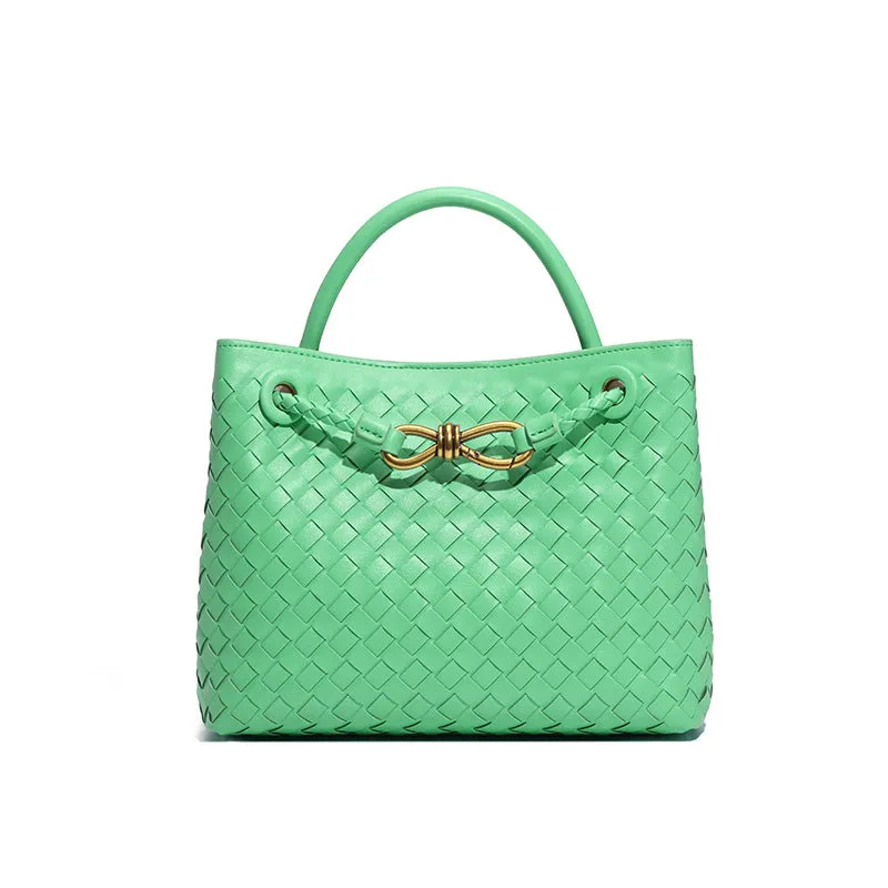 Women's High-grade Elegance Simplicity Hand-woven Practical Crossbody Bags