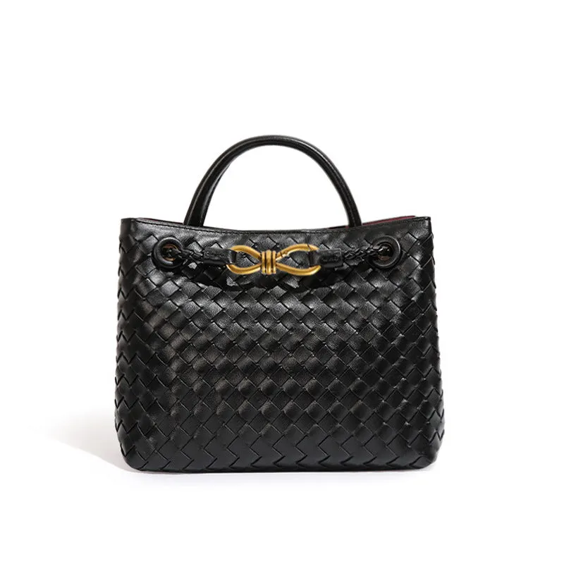 Women's High-grade Elegance Simplicity Hand-woven Practical Crossbody Bags